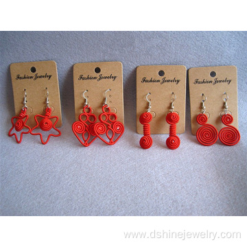 Multicolor Thread Weaved Earring Wholesale Thread Earring